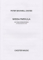 Missa parvula for female chorus and organ (solo tenor or bass ad lib) score