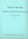 Largo and Hallelujah op.76 for violin and organ