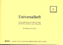 Halters Universalheft fr Blserensemble Heft 1 siehe Infotext