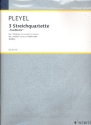 3 Streichquartette Benton 331-333 fr Streichquartett Partitur und Stimmen