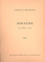 Sonatine pour clarinette et piano