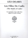 Les Filles de Cadiz for voice and piano (en/fr)