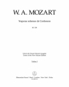 Vesperae solennes de Confessore KV339 fr Soli, Chor und Orchester Violine 1