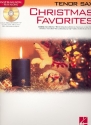Christmas Favorites (+CD) for tenor saxophone
