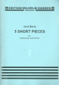 5 short Pieces for violoncello and piano