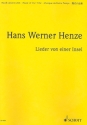 Lieder von einer Insel fr Kammerchor, Posaune, 2 Violoncelli, Kontrabass, Portativ, Schlagwe Studienpartitur