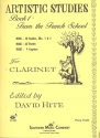 Artistic Studies from the French School for clarinet