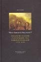 How chances it they travel? Englische Musiker in Dnemark und Norddeutschland 1579 - 1630