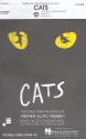 Cats Medley for mixed chorus, piano, drums, guitar and electric bass score