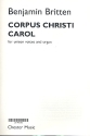 Corpus Christi Carol for unison voices and organ score (en)