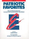 Patriotic Favorites for concert band alto saxophone