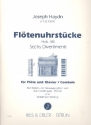 Fltenuhrstcke Hob.XIX fr Flte und Klavier (Cembalo)