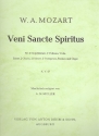 Veni Sancte Spiritus KV47  fr gem Chor und Orchester Partitur