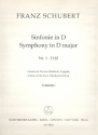 Sinfonie D-Dur Nr.1 D82 fr Orchester Harmonie