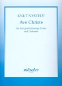 Ave Christe fr 3 gleichstimmige Chre und Orchester Partitur