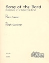 Song of the Bard . for 5 flutes score and parts