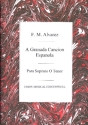 A Granada Cancion Espanola para soprano o tenor