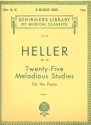 25 melodious Studies op.45 for piano