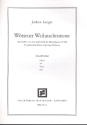 Wssener Weihnachtsmesse fr Chor, Orgel und Orchester Chorpartitur