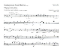 Cantique de Jean Racine op.11 fr gem Chor, Streichorchester und Orgel Violoncello