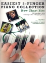 New Chart Hits: for  5-finger piano (with text)