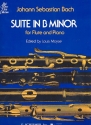 Suite in b Minor BWV1067 for flute and orchestra for flute and piano