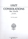 Consolations in d Flat Major no.3 for piano