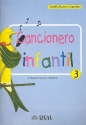 Cancionero infantil vol.3 lyrics/melody line (sp) songbook