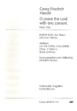 O praise the Lort with one Consent for mixed chorus, hautbois, 2 violins and bc Bc