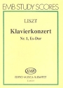 Konzert Es-Dur Nr.1 fr Klavier und Orchester Studienpartitur