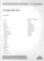 Chase the sun fr Blasorchester Partitur