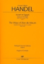 The Ways of Zion do mourn HWV264 fr gem Chor und Orchester Orgel/Cembalo