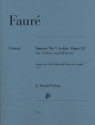 Sonate A-Dur Nr.1 op.13 fr Violine und Klavier