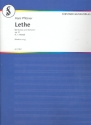 Lethe op. 37 fr Bariton und Orchester fr Bariton und Klavier