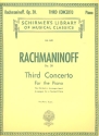 Concerto no.3 op.30 for piano and orchestra for 2 pianos score