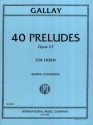 40 Preludes op.27 for horn