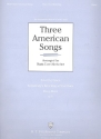 3 American Songs for organ