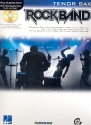 Rock Band (+CD) for tenor sax Hal Leonard Instrumental Playalong