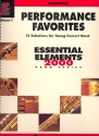 Performance Favourites vol.1 for concert band conductor score