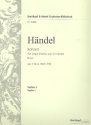 Konzert B-Dur op.4,6 HWV294 fr Orgel (Harfe) und Orchester Violine 1