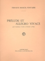 Prelude et Allegro Vivace pour contrebasse et orchester reduction pour piano