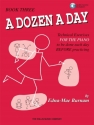 A Dozen a Day vol.3 (+Online Audio) for piano