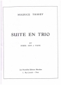 Suite en Trio pour harpe, alto et flute partition et parties