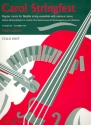 Carol stringfest for flexible string ensemble cello duet score