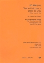 Tout est fait pour la gloire de Dieu fr gem Chor und Instrumente Instrumentalstimmen