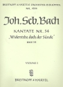 Widerstehe doch der Snde Kantate Nr.54 BWV54 Violine