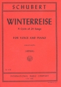 Winterreise op.89 D911 for medium voice and piano