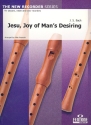 Jesu Joy of Man's Desiring for 5 recorders (SAATT) score and parts