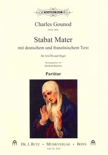 Stabat Mater fr gem Chor und Orgel Partitur (dt/frz)