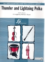 Thunder and Lightning Polka for orchestra score and parts (strings 8-8-3--5-5-5)